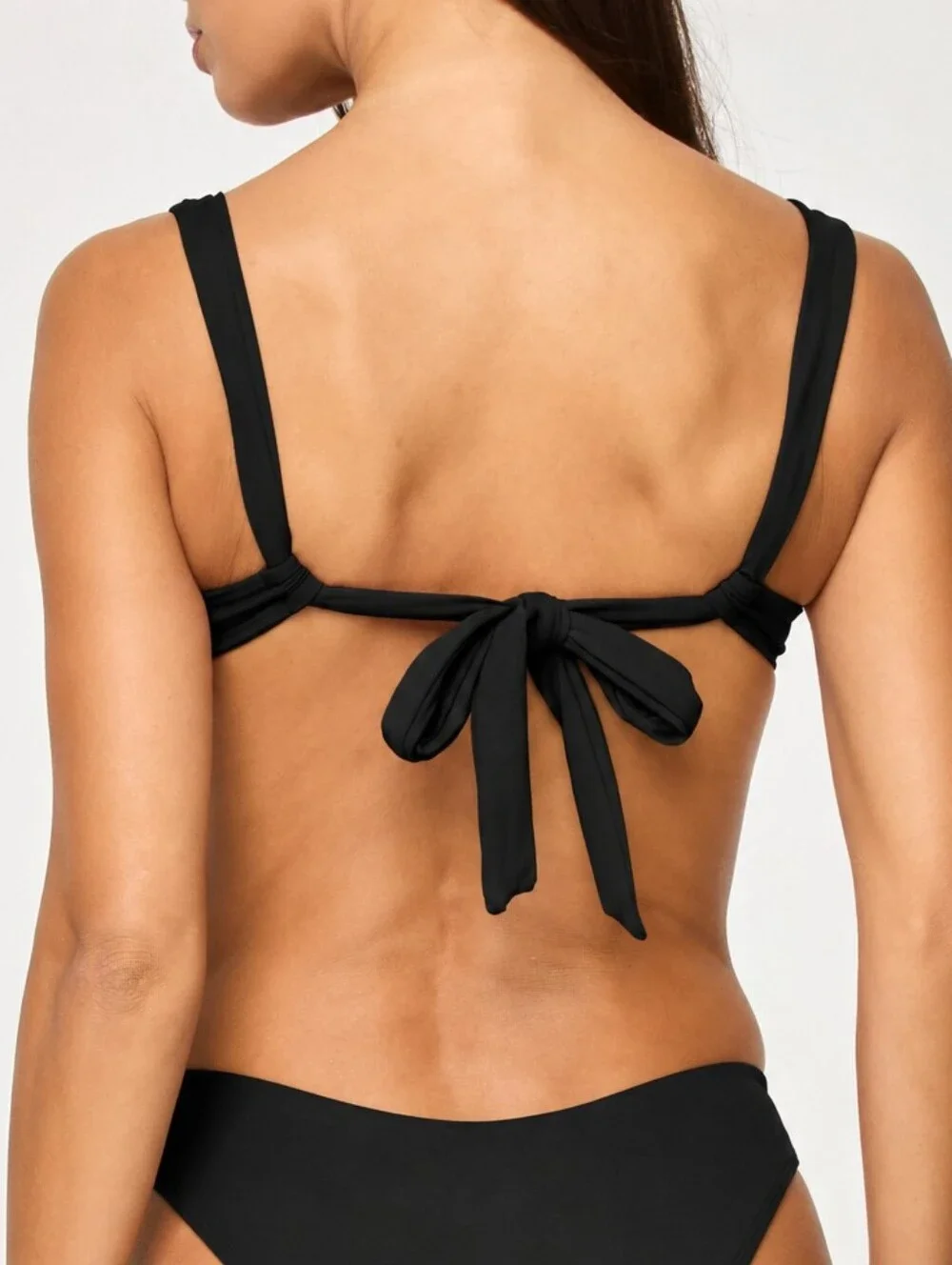 LSPACE Coast to Coast Underwire Bikini Top –‎ Black –Size Small, Medium & Large